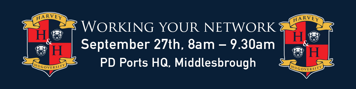 Working your network, September 27th, PD Ports
