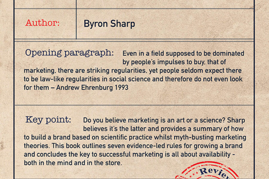 Book review: How Brands Grow