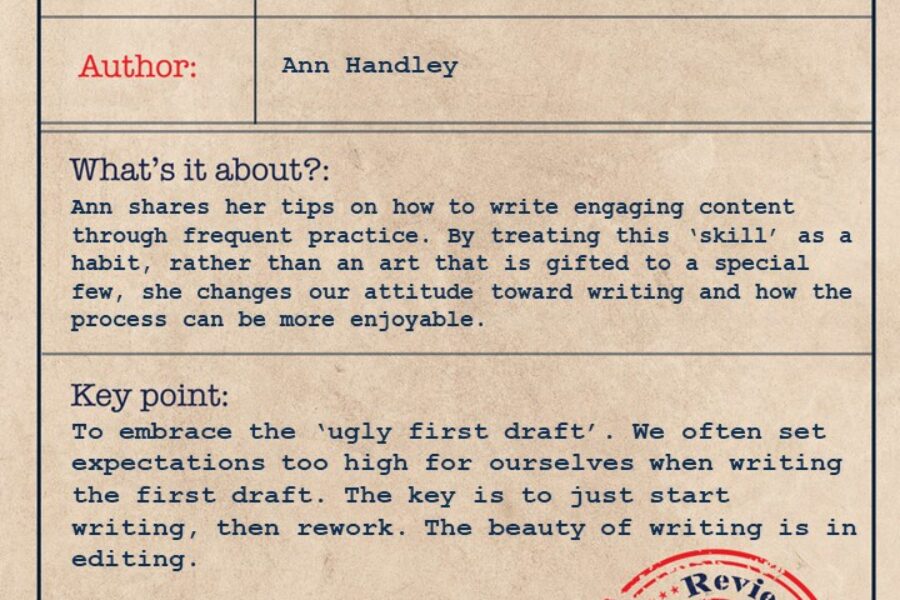 Book review: Everybody Writes